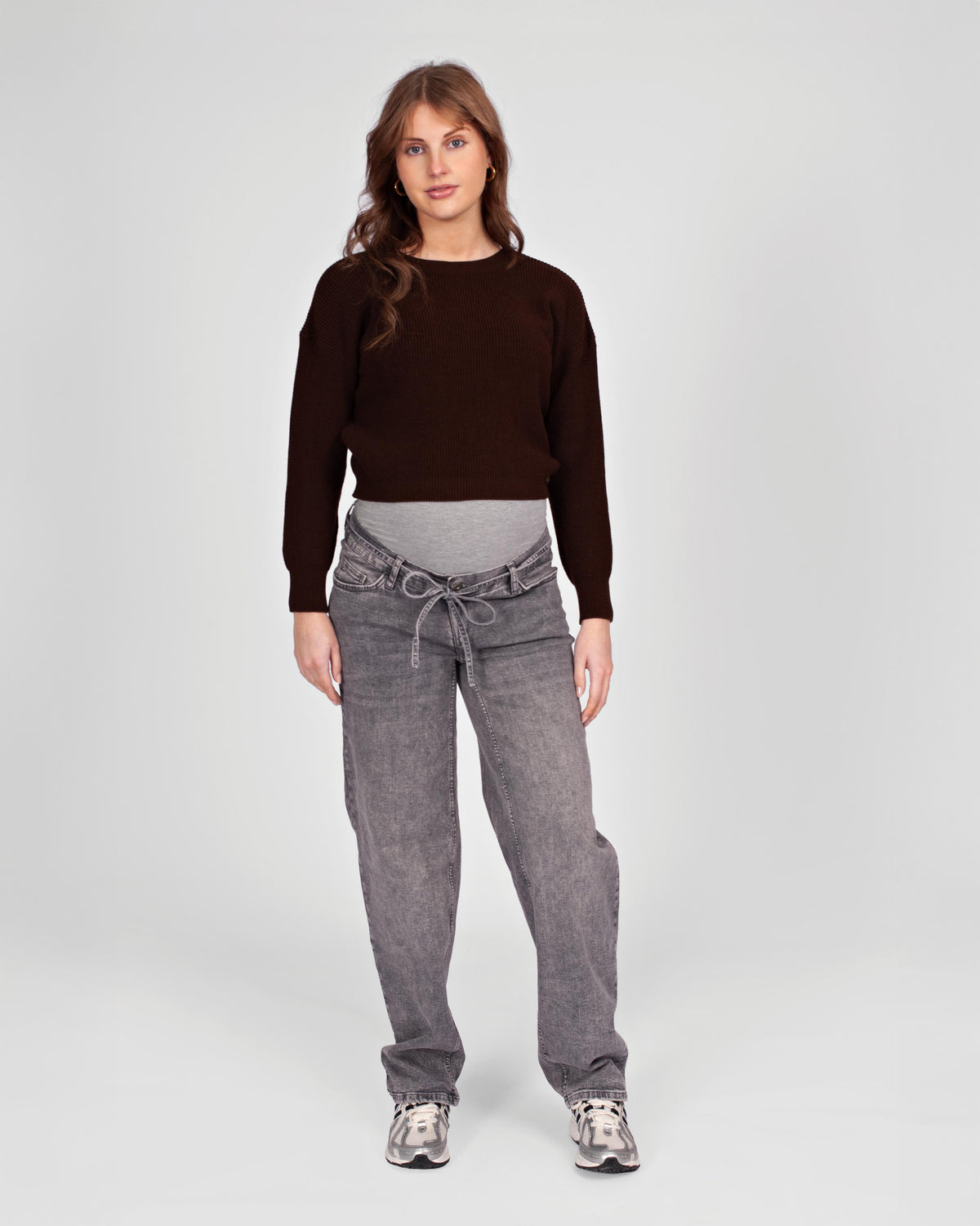 Kate Tapered fit | Grey Denim