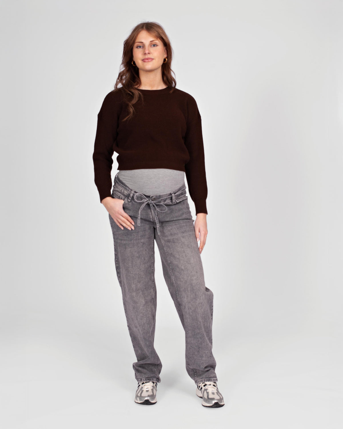 Kate Tapered fit | Grey Denim