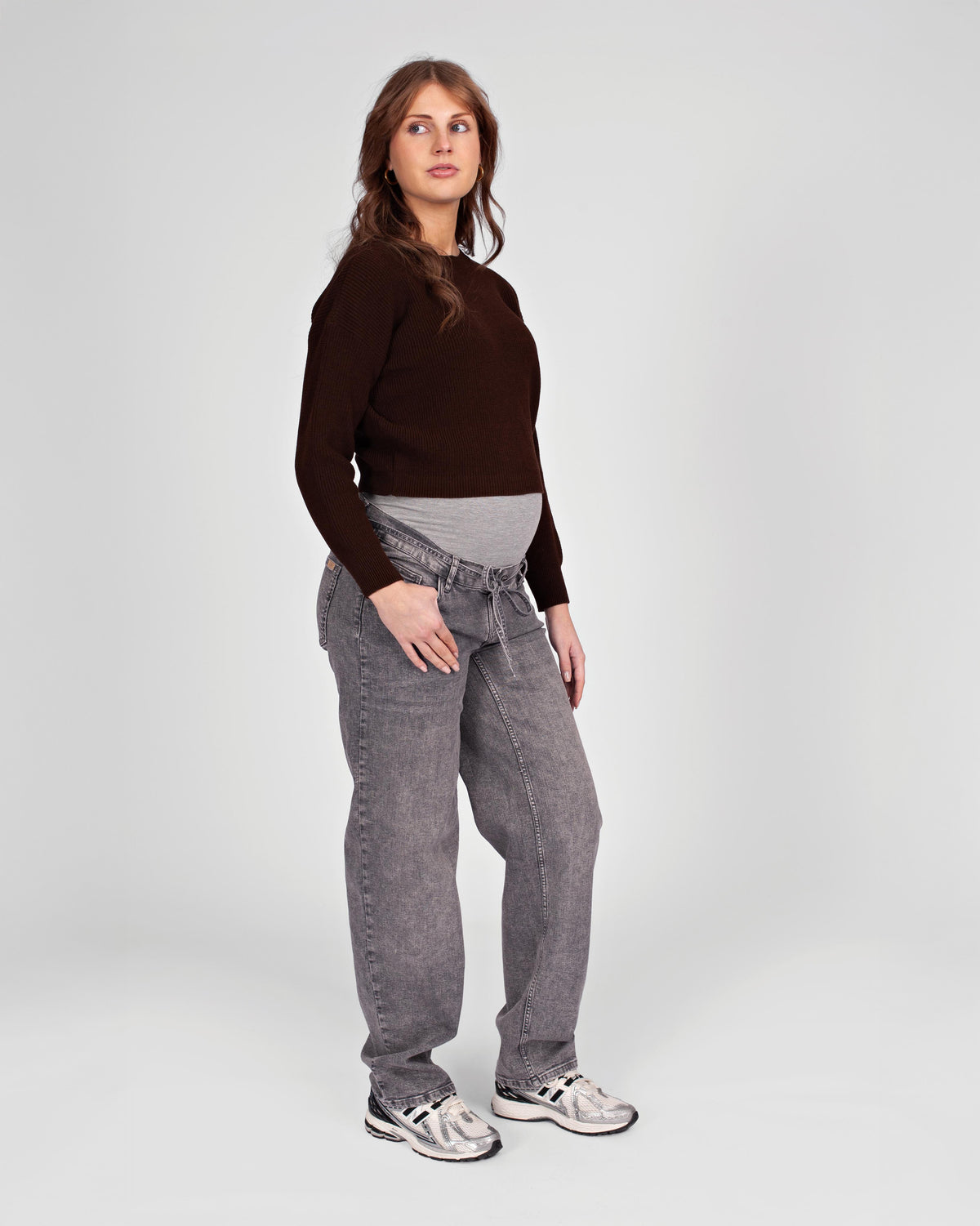 Kate Tapered fit | Grey Denim