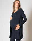 Cardigan Straight | Navy