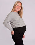 Knit Cropped | Grey