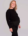 Knit Cropped | Black