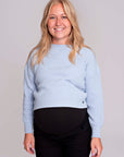 Knit Cropped | Blue