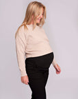 Knit Cropped | Sand