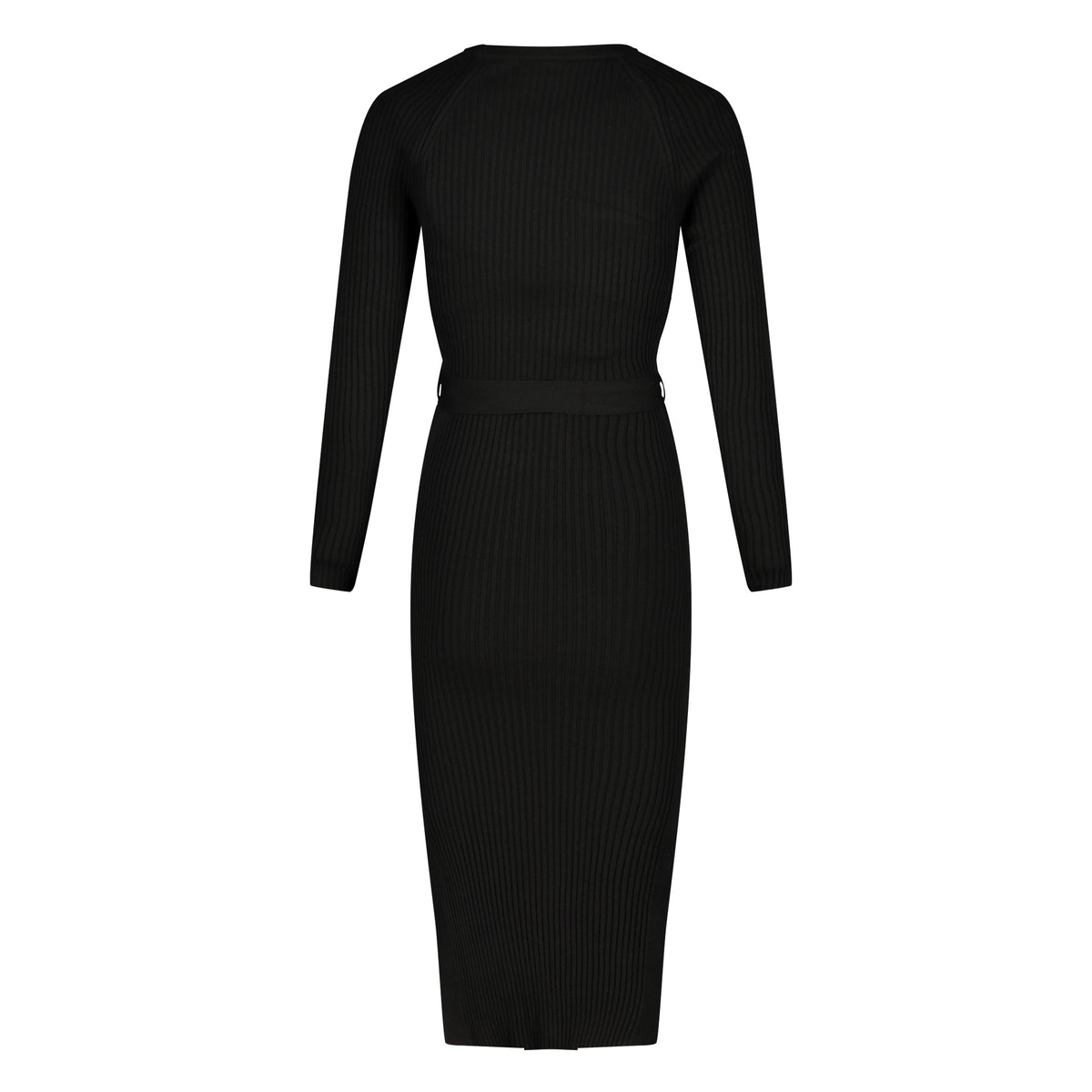 Dress Knit Belt long Sleeves | Black