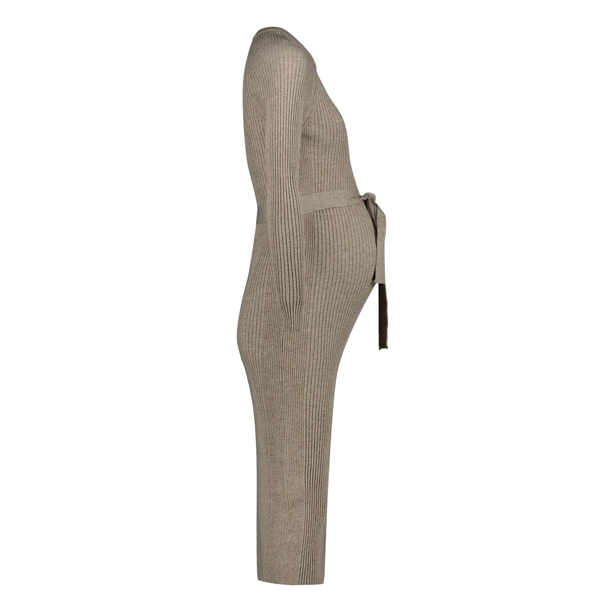 Dress Knit Belt long Sleeves | Sand