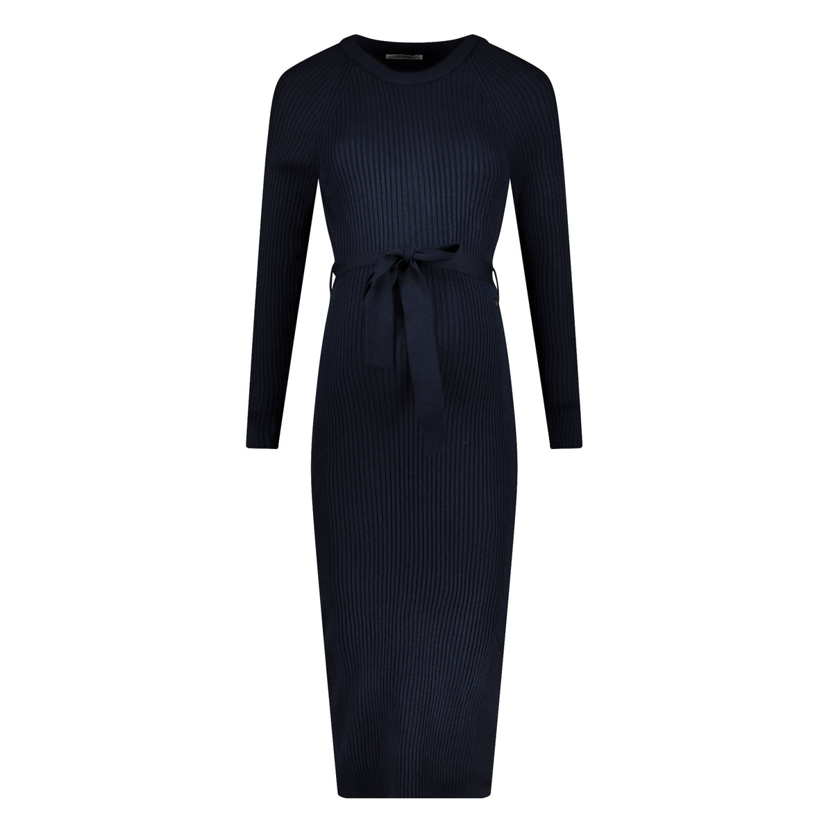 Dress Knit Belt long Sleeves | Navy Blue