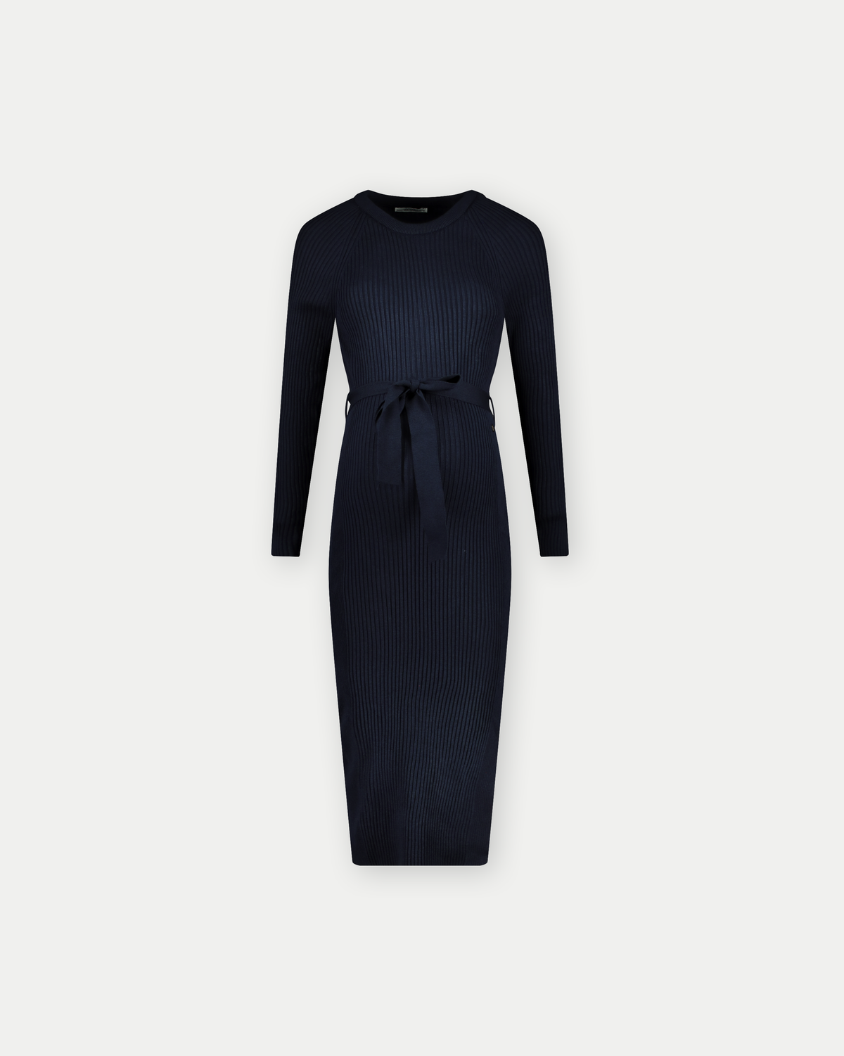 Dress Knit Belt long Sleeves | Navy Blue