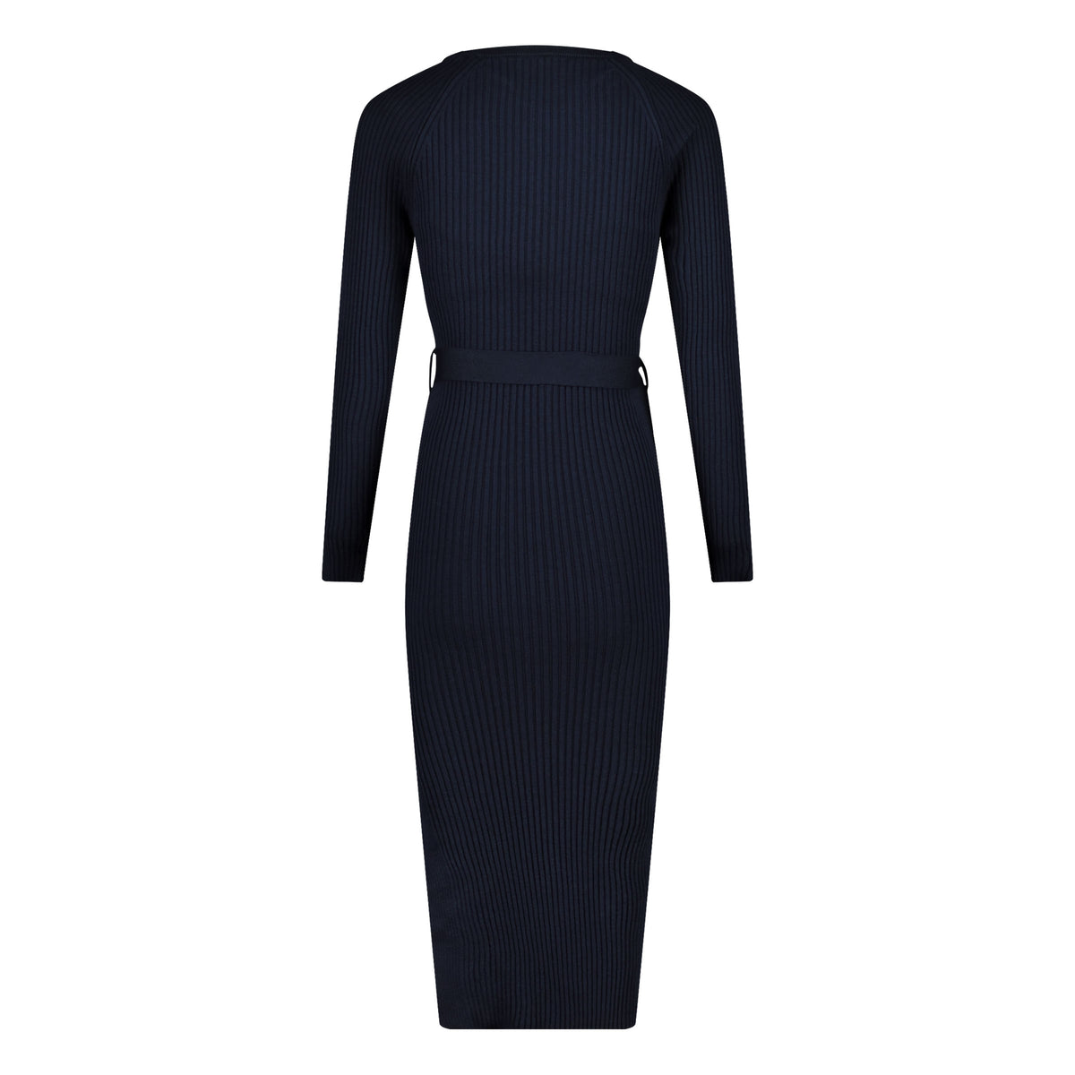Dress Knit Belt long Sleeves | Navy Blue