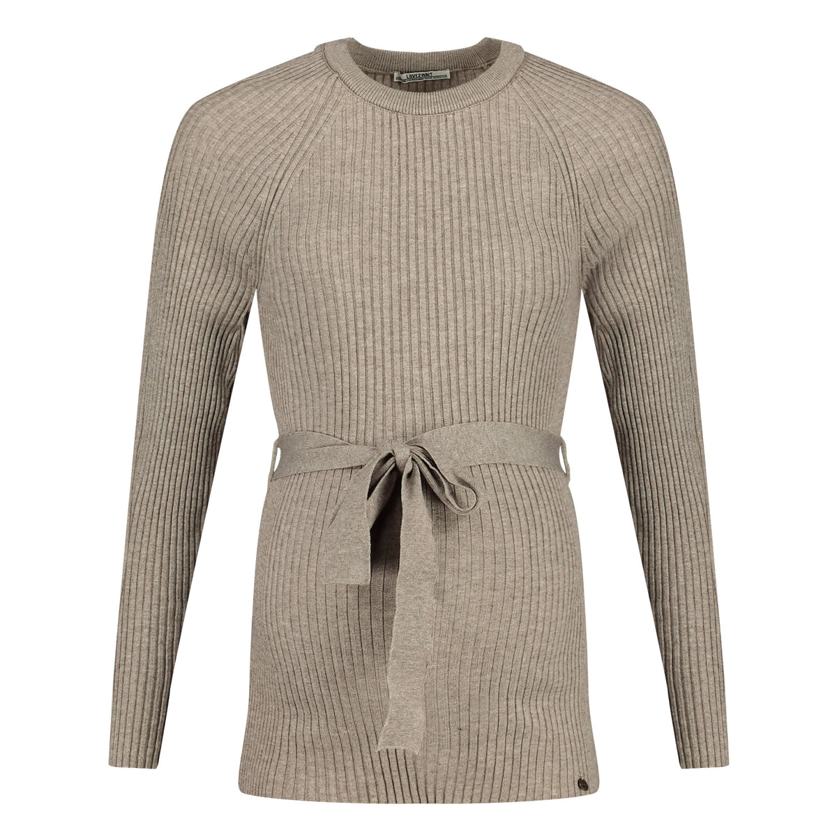 Shirt Knit Belt Long Sleeves | Sand