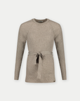 Hemd Strickgürtel Lange Ärmel | Sand