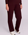 Pants Knit | Burgundy