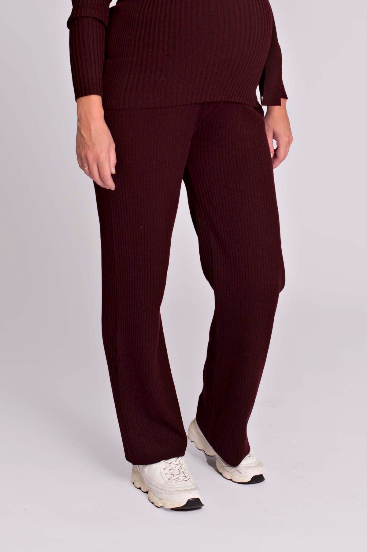 Pants Knit | Burgundy