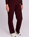 Pants Knit | Burgundy