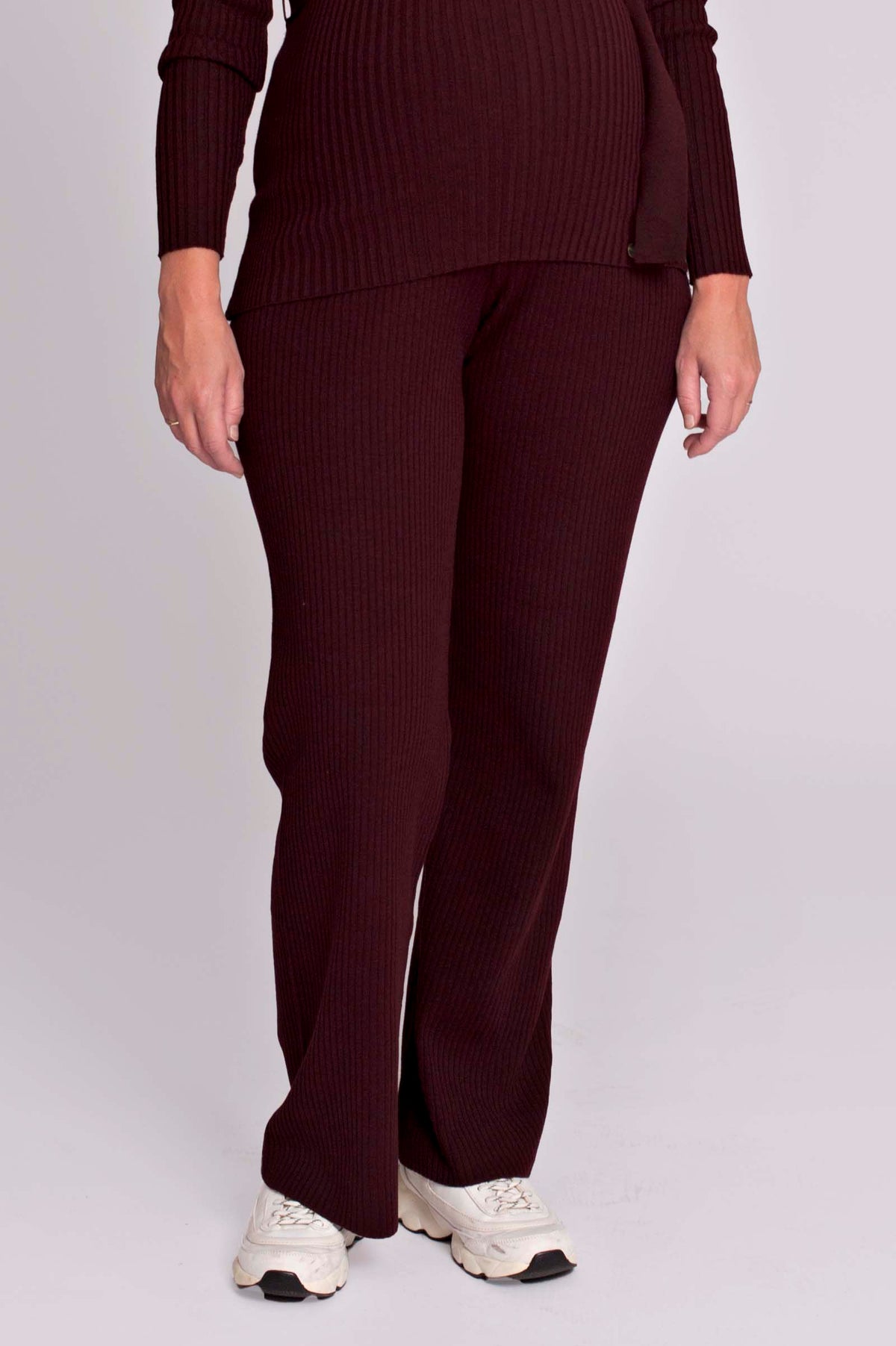 Pants Knit | Burgundy