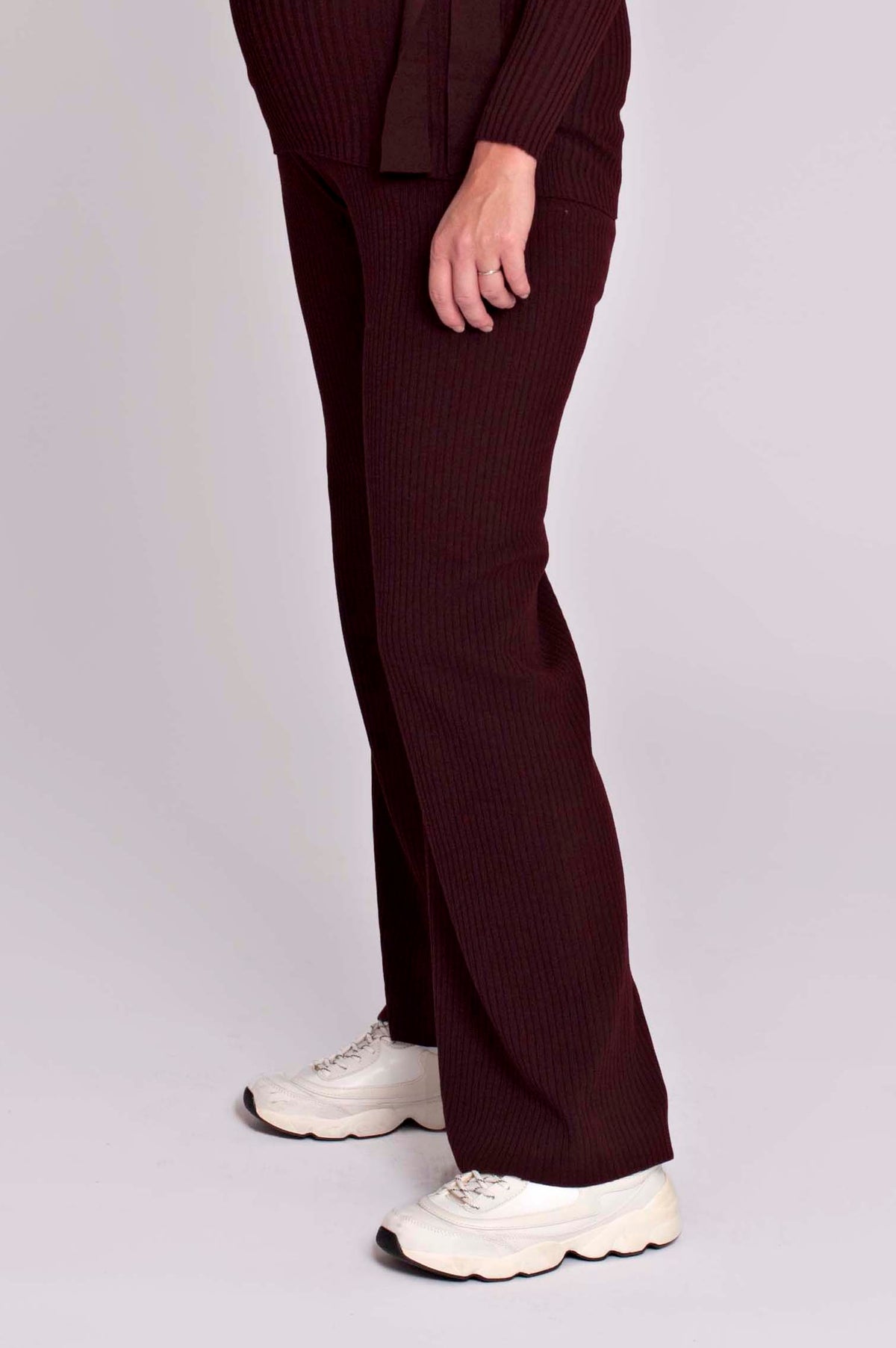 Pants Knit | Burgundy
