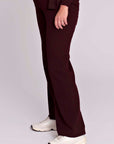 Pants Knit | Burgundy