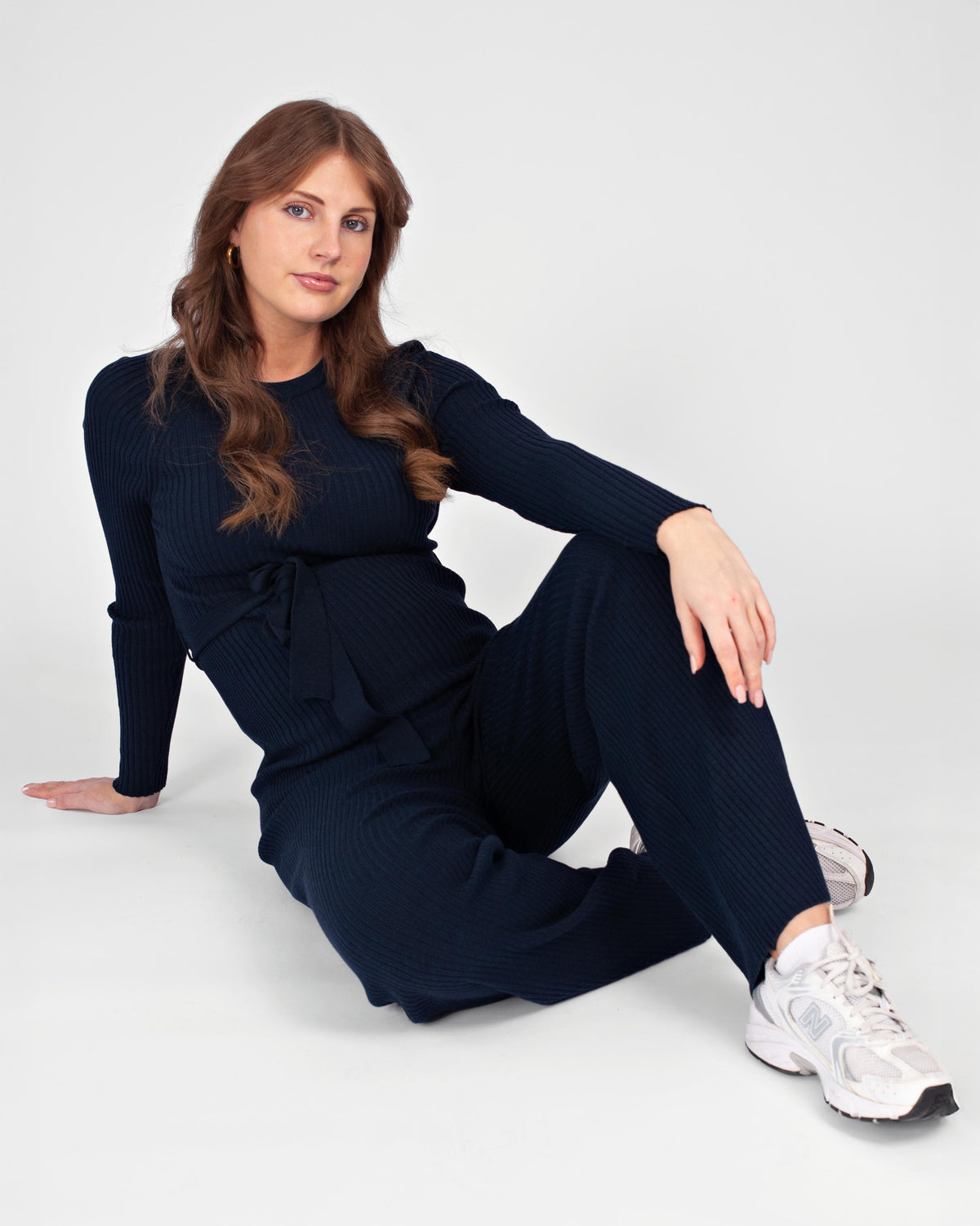 Pants Knit | Navy Blue
