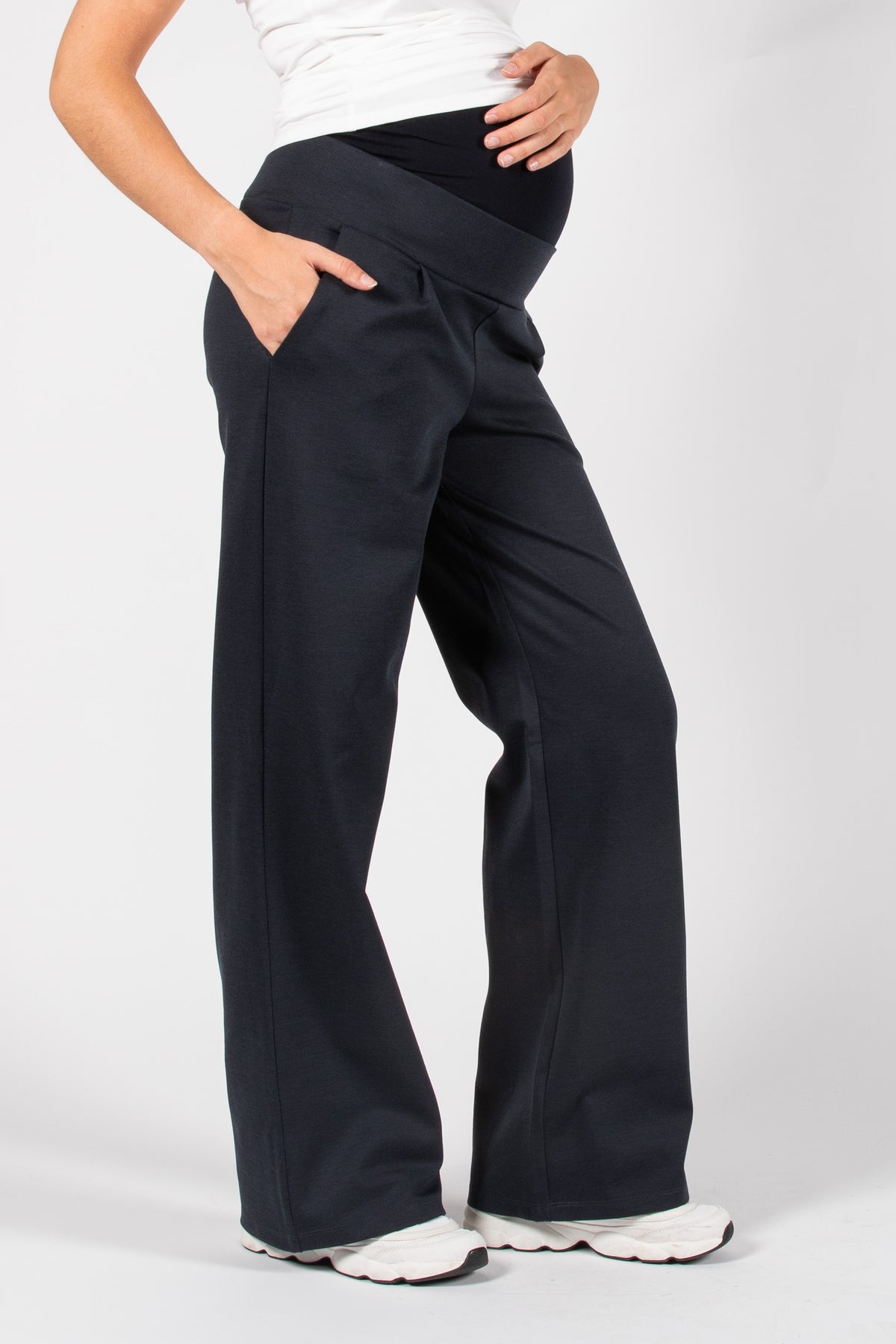 Pants Wide Leg | Navy