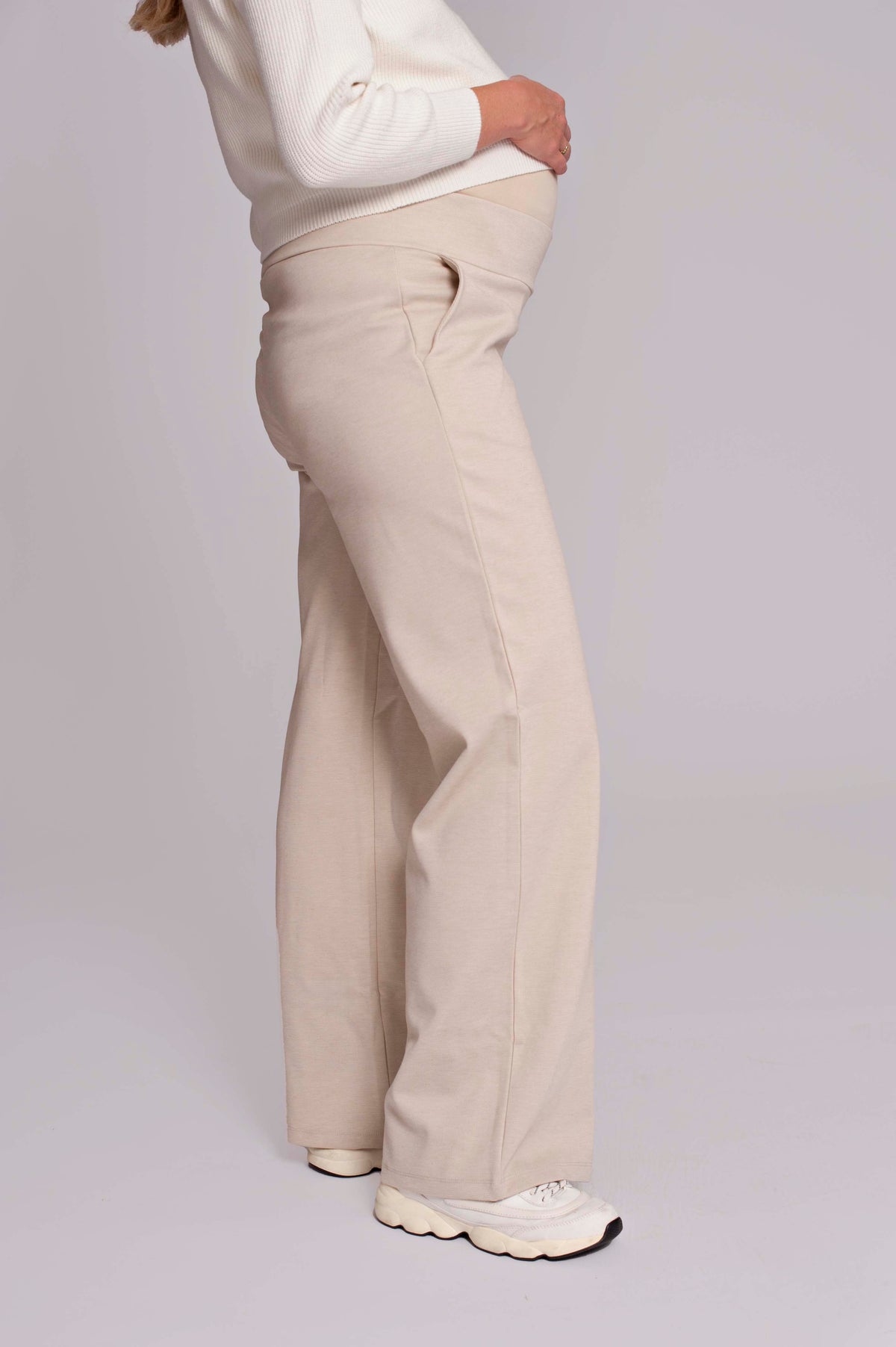 Pants Wide Leg | Clay