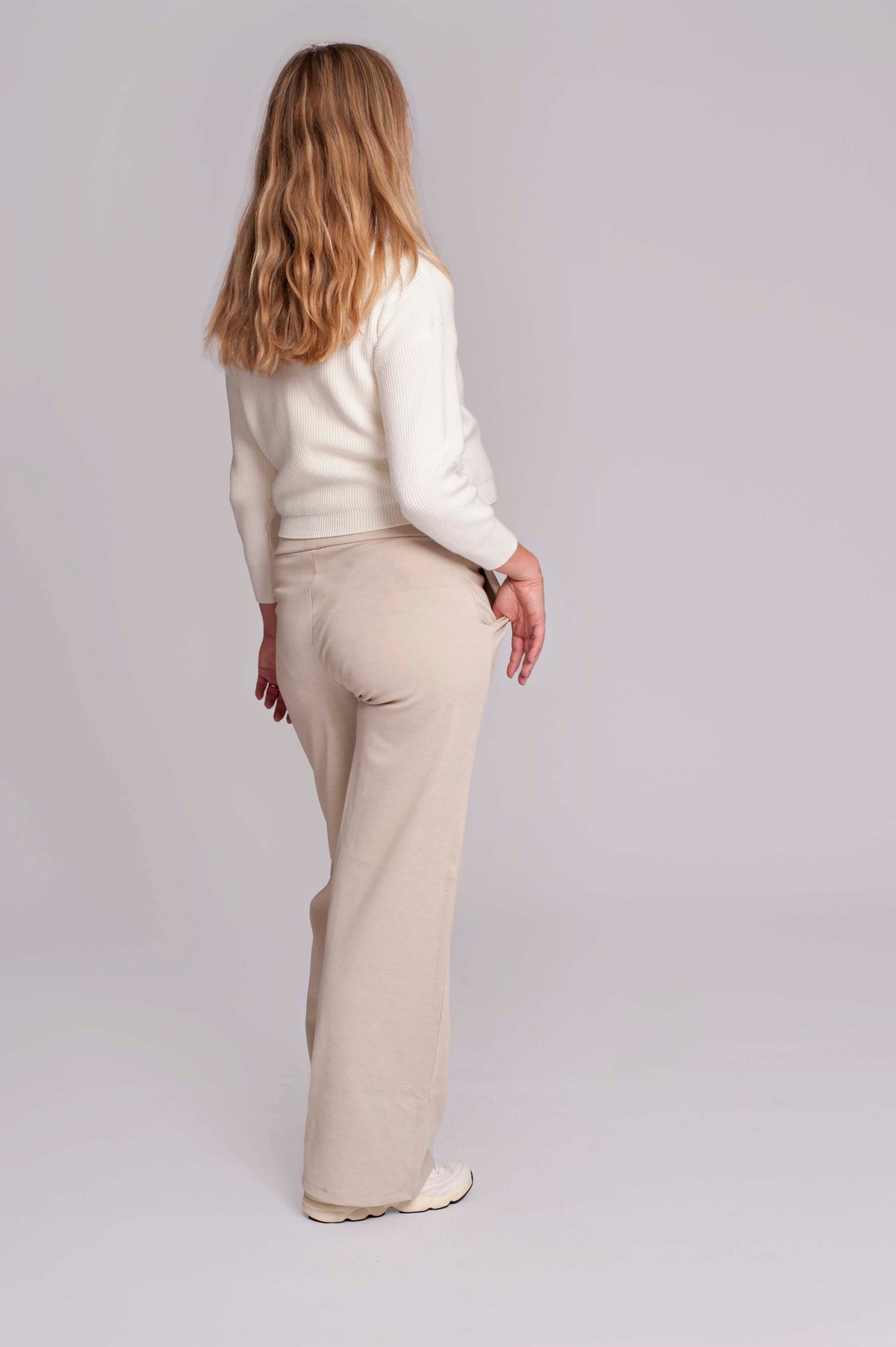 Pants Wide Leg | Clay
