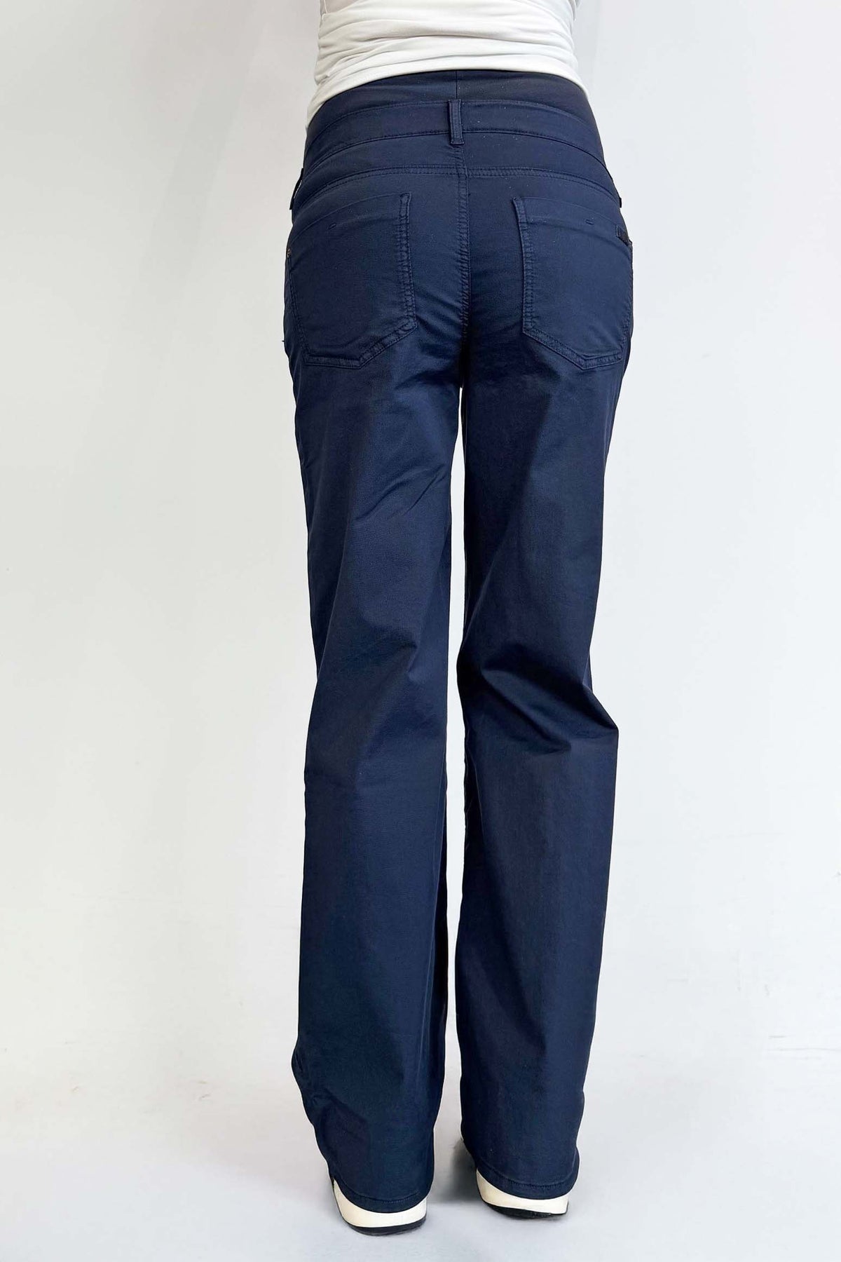 Pants Julia Cotton Wide leg | Navy