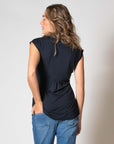 Shirt sh.sl. Nursing EcoVero | Navy