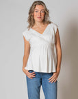 Shirt sh.sl. Nursing EcoVero | Off White