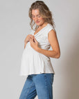 Shirt sh.sl Nursing Ecovero | Off White