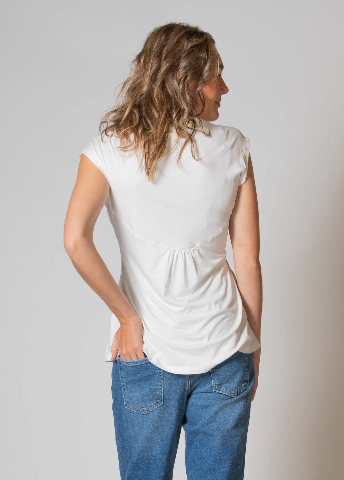 Shirt sh.sl Nursing Ecovero | Off White