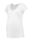 Shirt sh.sl. Nursing Organic Cotton | White