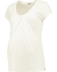 Shirt sh.sl. Nursing Organic Cotton | Off White