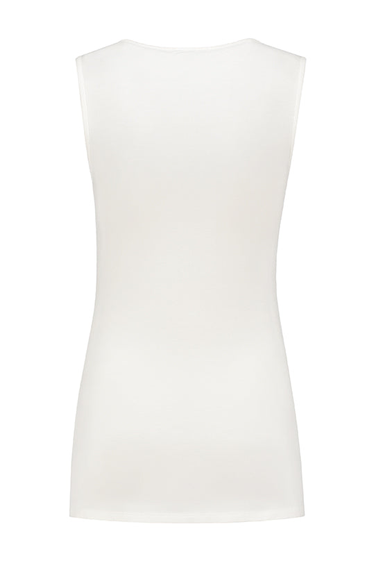 Top Nursing Tencel Lace | Off White