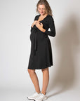 Dress Nursing Tencel | Black