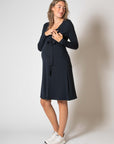 Dress Nursing Tencel | Navy