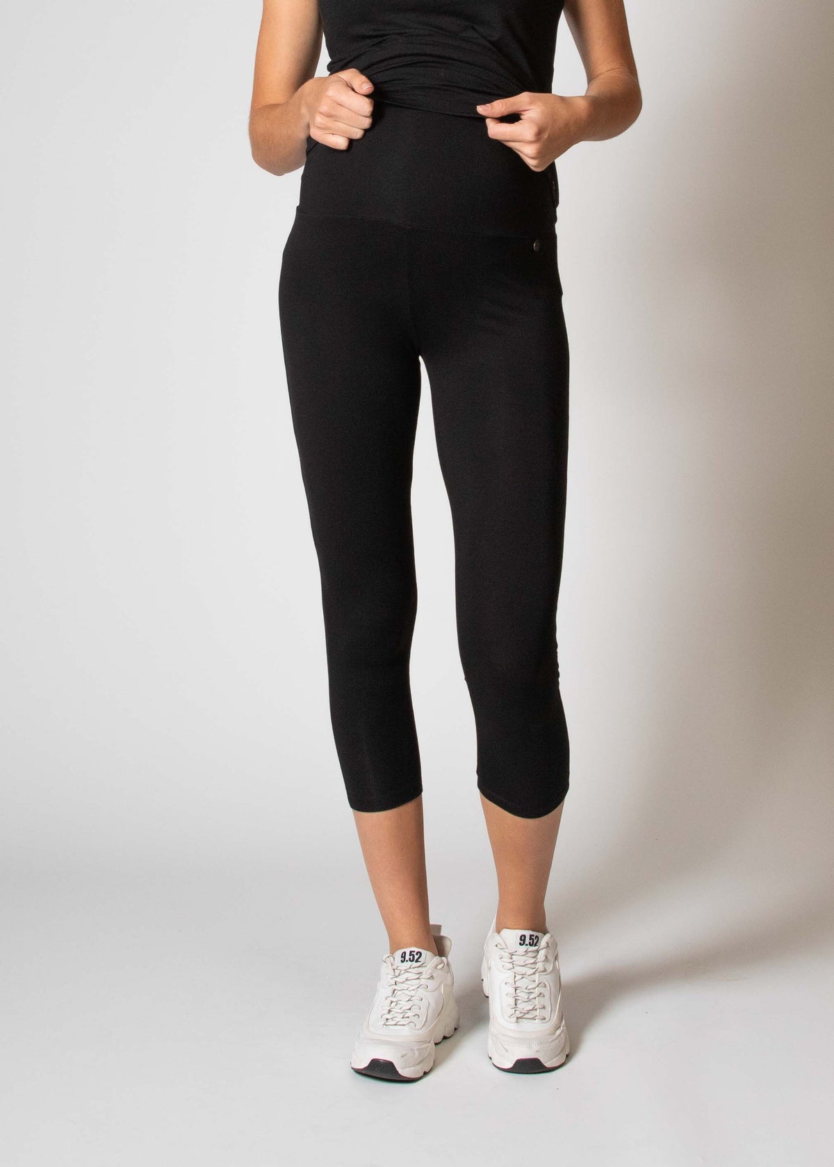 Legging EcoVero Cropped | Black
