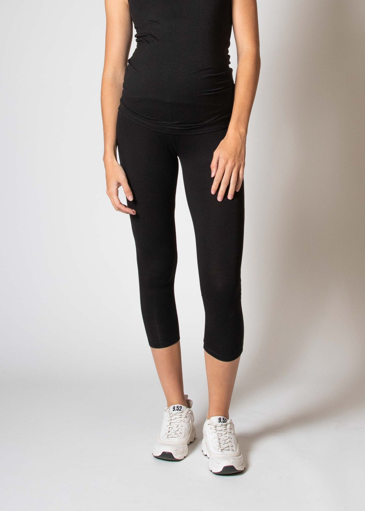 Legging EcoVero Cropped | Black