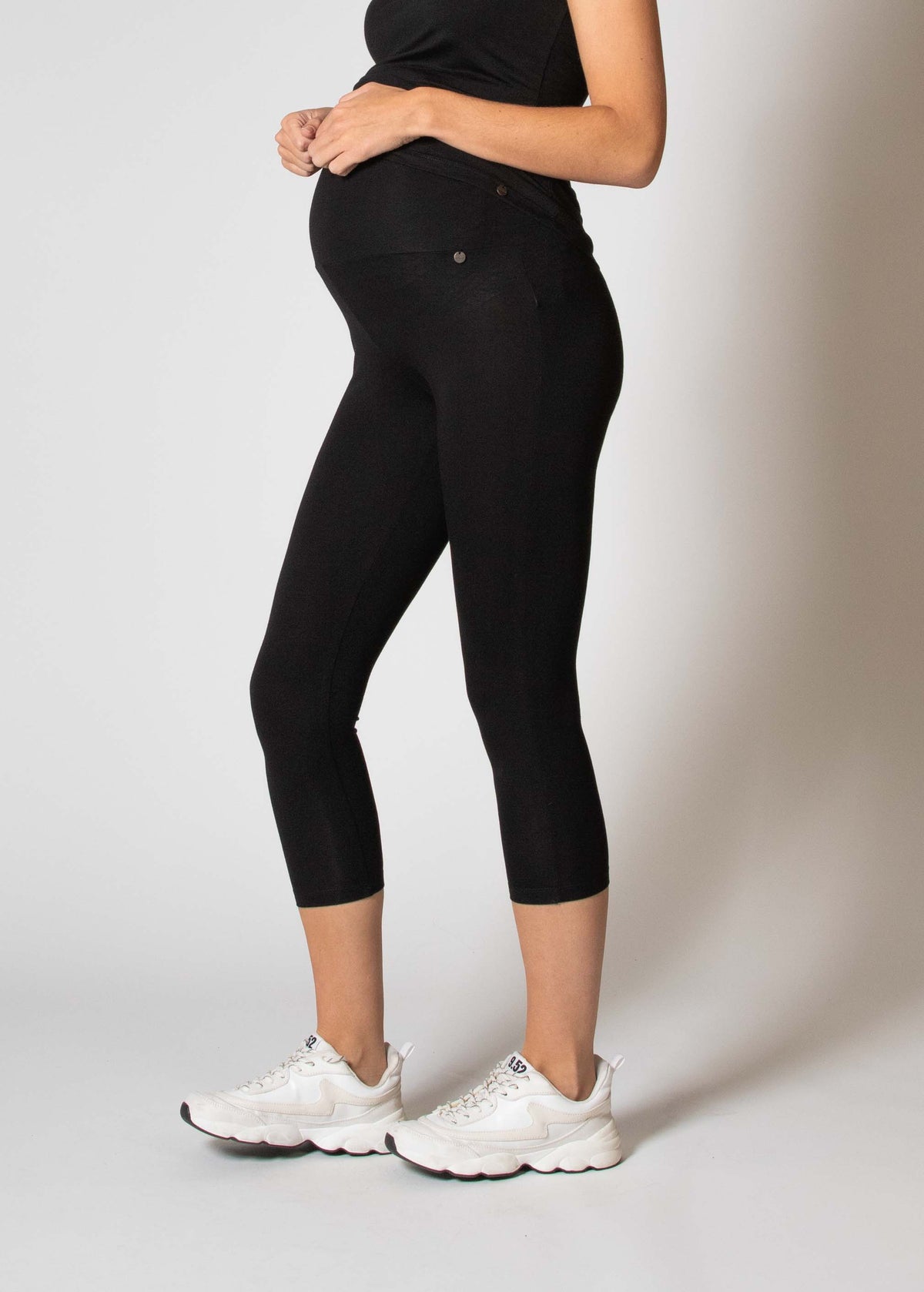 Legging EcoVero Cropped | Black