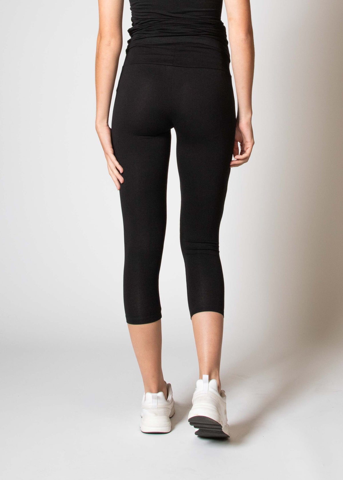 Legging EcoVero Cropped | Black