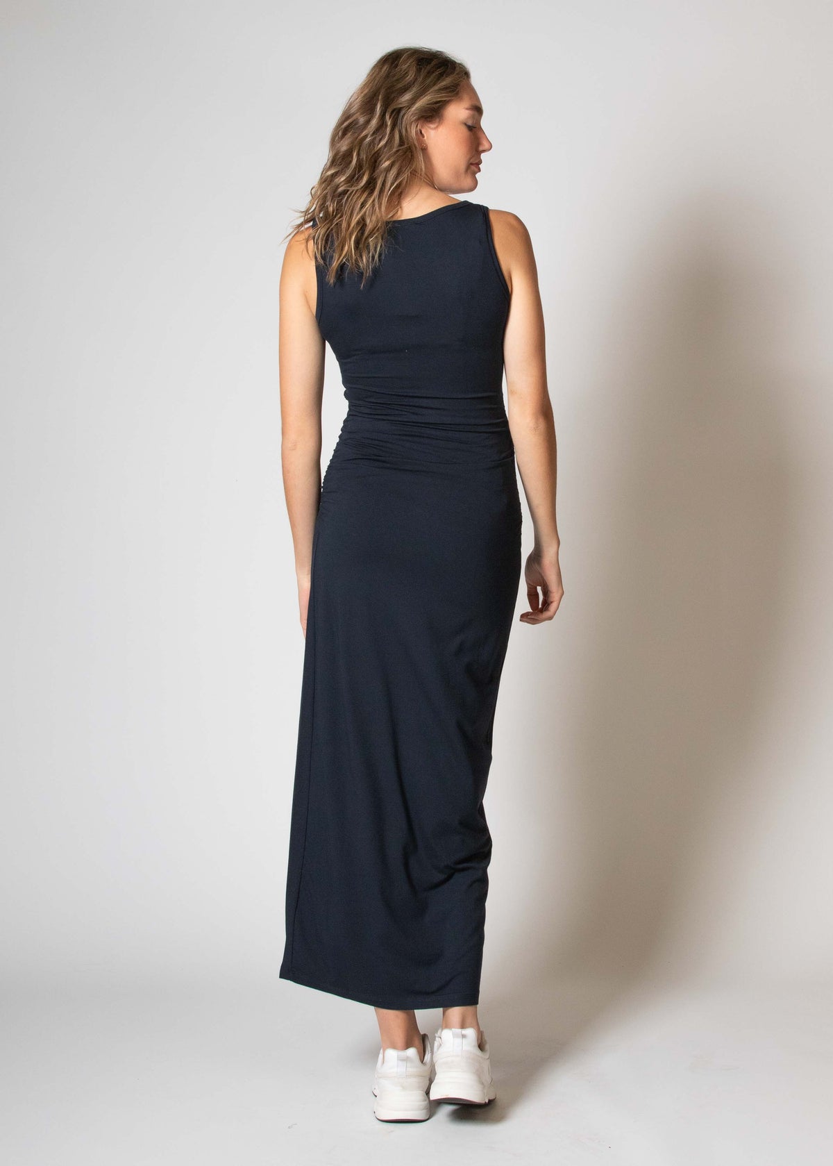 Long Dress EcoVero | Navy