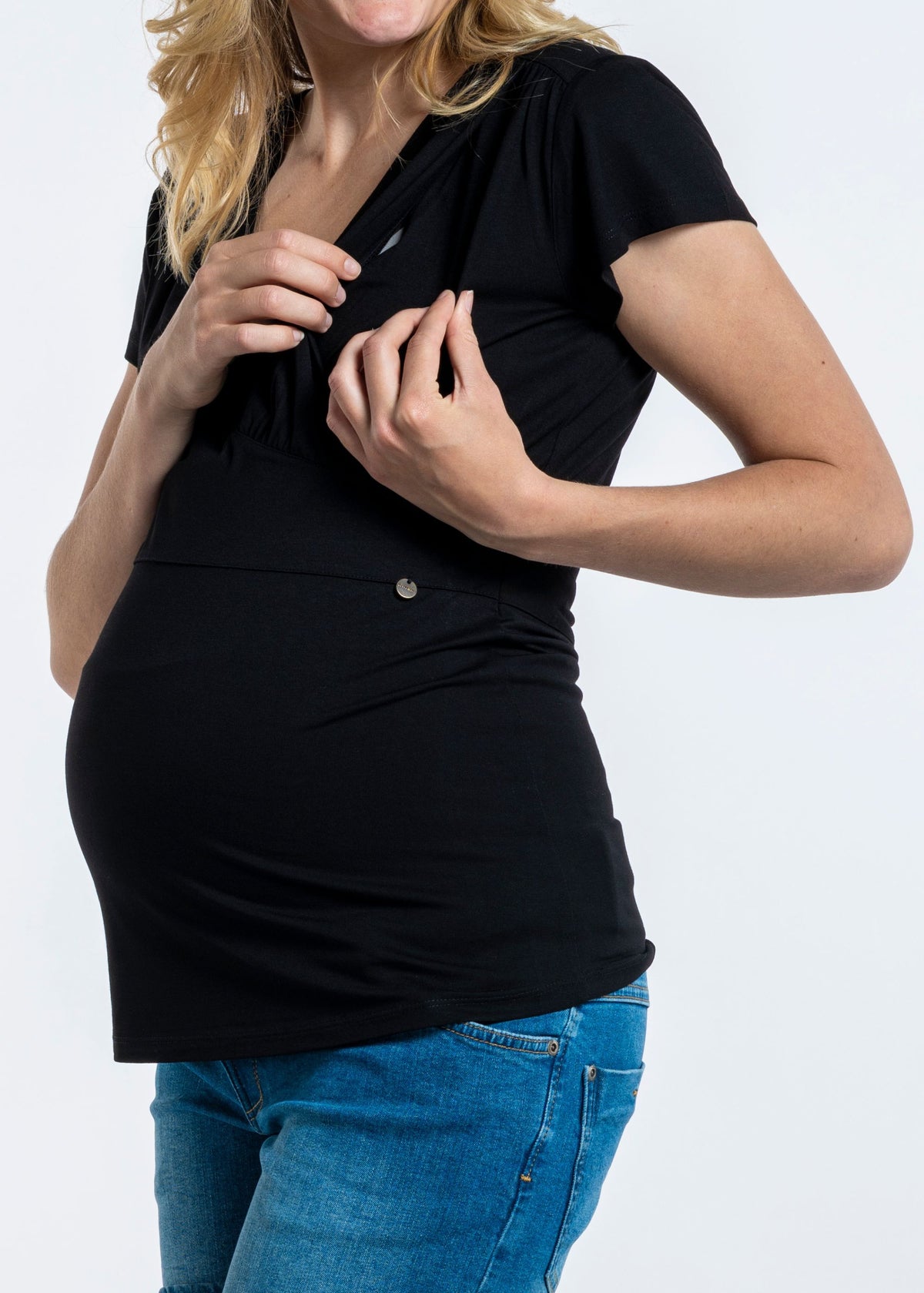 Top Nursing EcoVero | Black