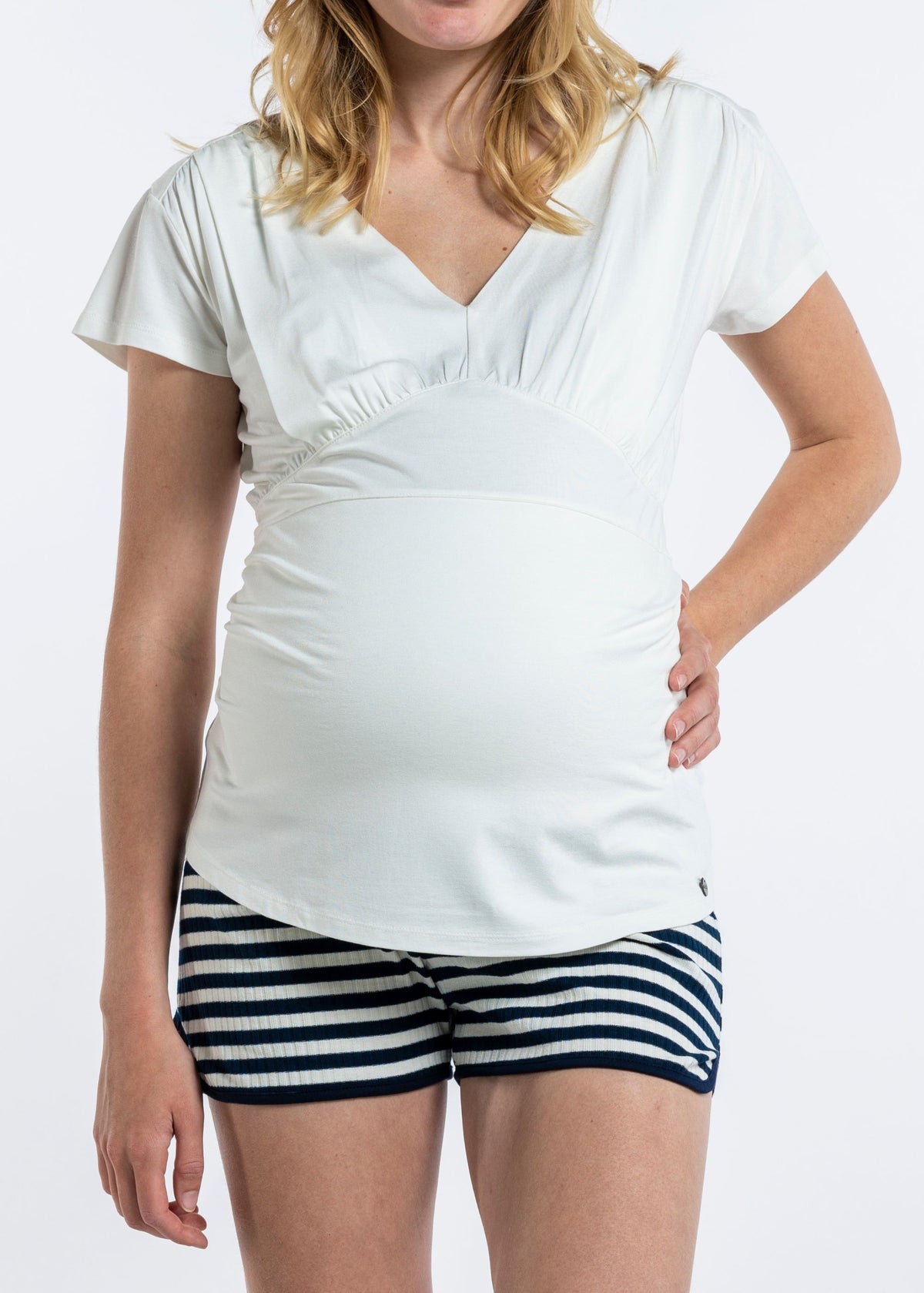 Top Nursing EcoVero | Off White