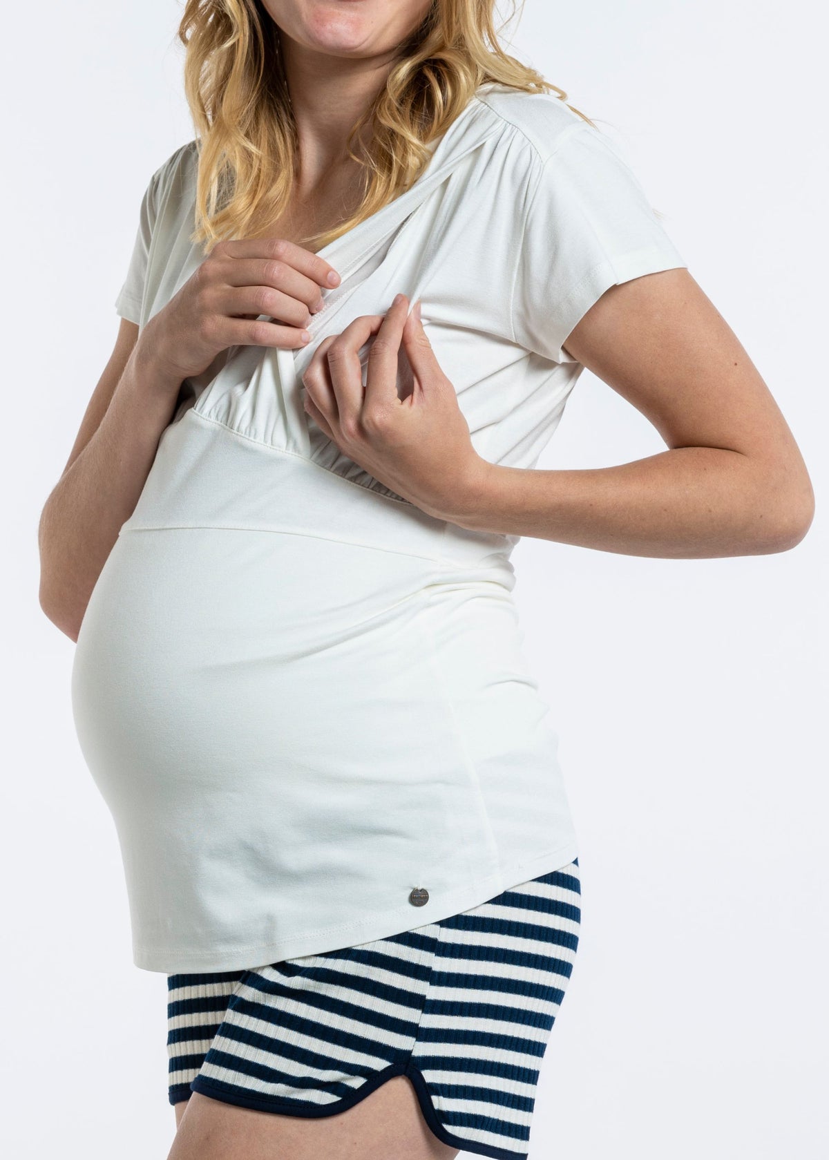Top Nursing EcoVero | Off White