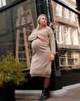 Dress Twinset + Cropped Sweater | Sand