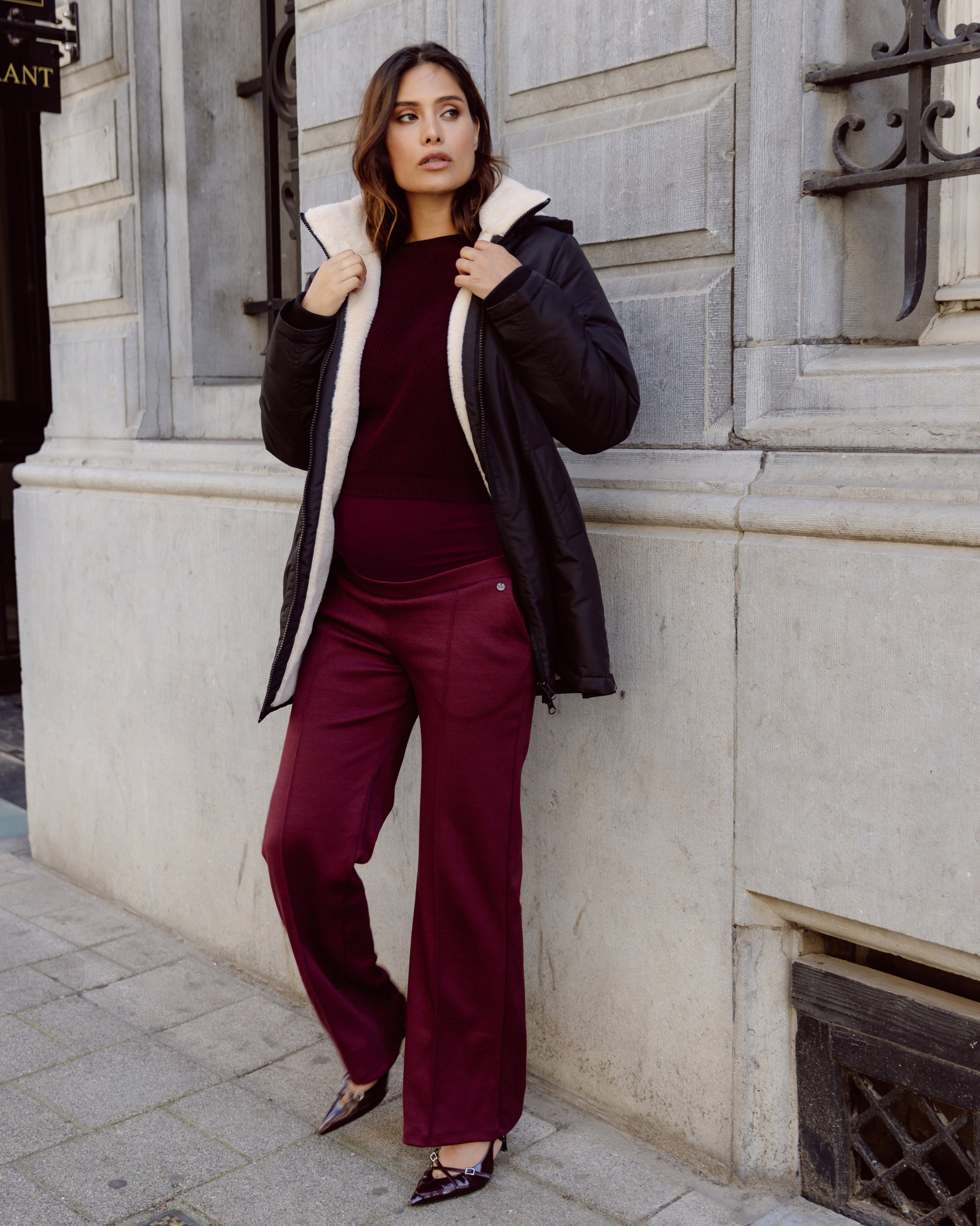 Pants | Burgundy