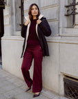 Pants | Burgundy