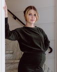Rib Sweater | Olive