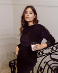 Rib Sweater | Black