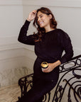 Rib Sweater | Black
