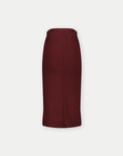 Skirt | Burgundy